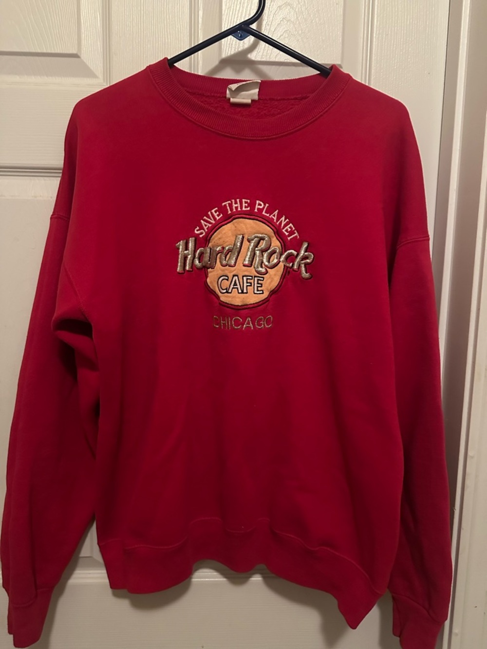 Hard Rock Cafe Vintage Chicago Logo Sweatshirt XL